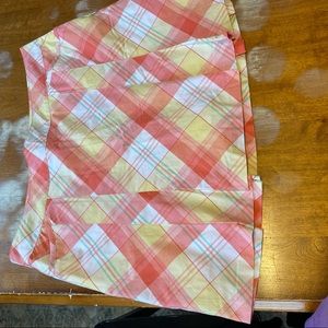 ❤️ plaid  mini golfing skirt